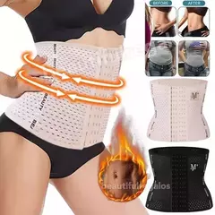 Faja Reductora Modeladora Cintura Corset Única Espirales Ac - comprar online