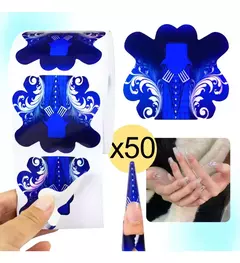 50 Moldes Stiletto Uñas Esculpidas Acrílicas Gelificadas - comprar online