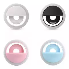 Aro Luz Led Selfie Celular Tablet Linterna Anillo Regarcable - comprar online