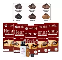 Henna Tinte Perfilador Para Cejas Makiaj Brasil Tonos Varios - comprar online
