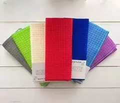 Paño Seca Platos Microfibra Absorbente 35x50 Escurridor Liso - comprar online