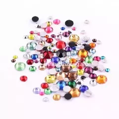 Strass Cristal Diamente Plateada Decoración Uñas Nail Art - tienda online