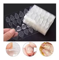 Sticker Adhesivo X5 Pegamento Para Tips Uñas Postizas Cinta en internet