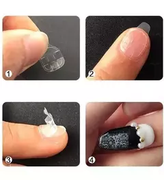 Sticker Adhesivo X5 Pegamento Para Tips Uñas Postizas Cinta - tienda online