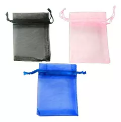 100u Bolsitas De Organza 7x8,7 Cm Tul Gasa Souvenir Regalos - comprar online