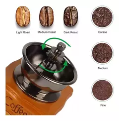 Molinillo De Café Manual Moledor De Granos Y Semillas Retro en internet