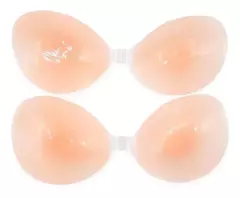 Corpiño De Silicona Invisible Autoadhesivo Pezonera S/bretel - comprar online