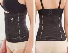 Faja Reductora Modeladora Cintura Corset Única Espirales Ac