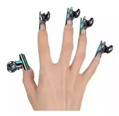 X2 Broches Sujetador Para Curvatura C Uñas Esculpidas Metal - tienda online