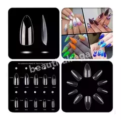 Tips Almendra Sistema Gel Caja X 500pcs Ultra Fino - comprar online