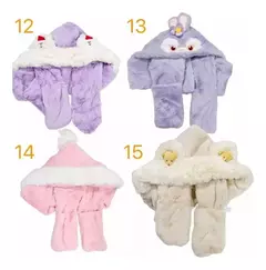 Combo 3 En 1 Gorro Bufanda Guantes Adultos Niños Invierno - mqregalosmayorista