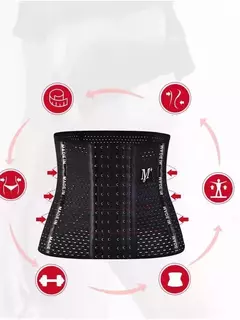 Faja Reductora Modeladora Cintura Corset Única Espirales Ac - comprar online