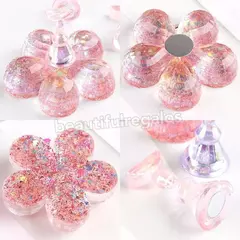 Apoya Tips Flor + 4 Imanes Exhibidores Decoracion Nails en internet