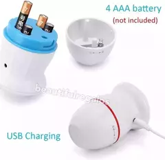 Removedor Saca Callos Eléctricos Usb Exfoliador Pies Manos en internet