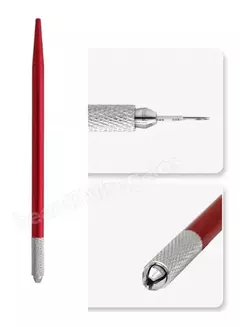 Tebori Pluma Microblading Acero Inoxidable Cejas Ojos Labio - mqregalosmayorista