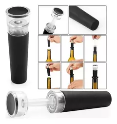 Tapon De Silicona Para Botellas Cierre Al Vacio Para Vino - tienda online