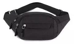 Bandolera Riñonera Unisex Porta Celular Tarjeta X4 Cierres - comprar online