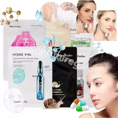 7 Mascarillas Faciales Hidratantes Rejuvenecedora Revitaliza - comprar online