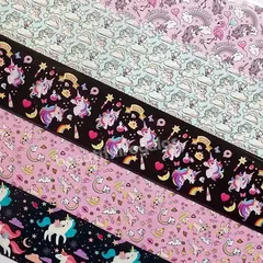 Imagen de Papel Foil X10 Unicornio Infantil Para Decoración De Uñas