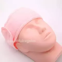 Vincha Maquillaje, Limpieza Facial,terciopelo,cosmetologia en internet