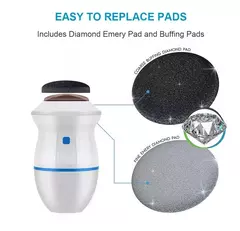 Removedor Saca Callos Eléctricos Usb Exfoliador Pies Manos - mqregalosmayorista