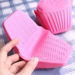Manopla Agarradera Guante Silicona Cupcake Para Horno Cocina - tienda online