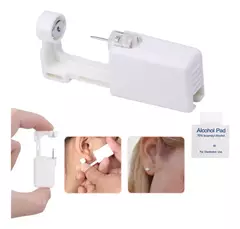 X2 Abridores De Oreja Piercing Perforadora Aro Incluido