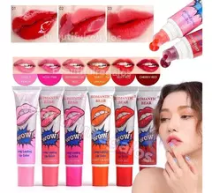 X6 Labial Wow! Tatoo Para Tus Labios Peel Off Larga Duracion
