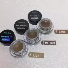 Pomada Para Cejas Crema Best Brow Ruby Rose Original Makeup en internet