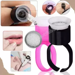 X3 Anillos Pigmento Pack Microblading Micropigmentación