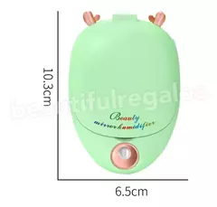 Nano Spray Facial Humidificador C/espejo Y Aro De Luz 3 En 1 en internet