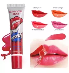 X6 Labial Wow! Tatoo Para Tus Labios Peel Off Larga Duracion