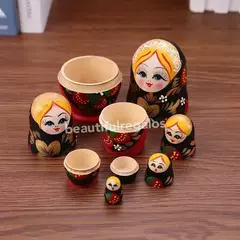 Muñeca Mamushka Muñeca Rusa 5 Piezas Decoración Hogar - tienda online
