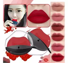 Labial En Forma De Labios Matte Waterproof Mujer Make Up - mqregalosmayorista