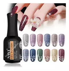 Esmalte Semipermanente Starshine Con Glitter Navi 15ml Gel - comprar online