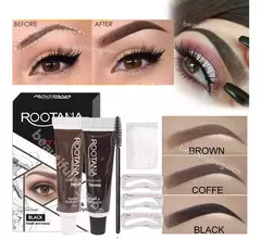 Kit Completo Tinte Henna Perfilador Para Cejas Tatuaje - comprar online