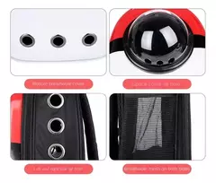 Mochila Transportadora Para Mascotas Con Burbuja Visor 180° - mqregalosmayorista