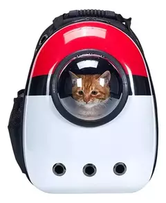 Mochila Transportadora Para Mascotas Con Burbuja Visor 180° - tienda online