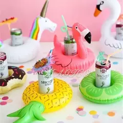 Apoya Vasos Bebidas Inflable Para Pileta Varios Diseños Big - mqregalosmayorista
