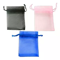 50u Bolsitas De Organza 7x8,7 Cm Tul Gasa Souvenir Regalos - comprar online