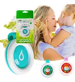 Boton Prendedor Repelente Antimosquito Bikit Guard Citronela en internet