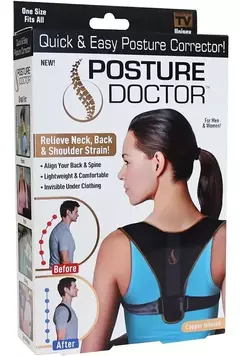 Corrector Postural Faja Postura Espalda Posture Doctor en internet