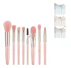 Set X8 Brochas Viajeras Pinceles Maquillaje Make Up Profesio - comprar online