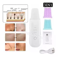 Espátula Facial Ultrasónica Peeling Skin Scrubber Recargable - tienda online