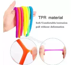 Noodle Toy Fideo Elástico Antiestres Sensorial Juego X3 - comprar online