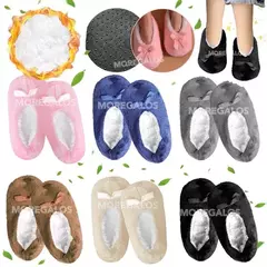 Pantuflas Ballerinas infantiles Antideslizante Invierno Liso en internet