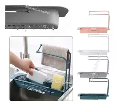 Organizador Bacha Extensible Escurridor Multiuso Cocina