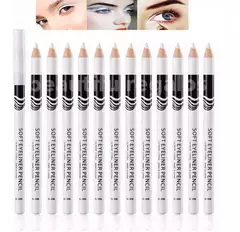 Lápiz Delineador Blanco Iluminador Cejas Ojos Microblading - comprar online