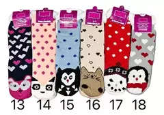 Pantumedias Corderito Antideslizante Medias Invierno Ofertas - comprar online