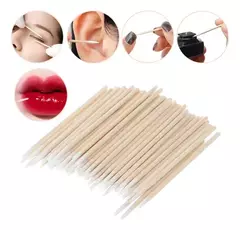 Micro Hisopos Extensión De Pestañas Uñas Maquillaje X100